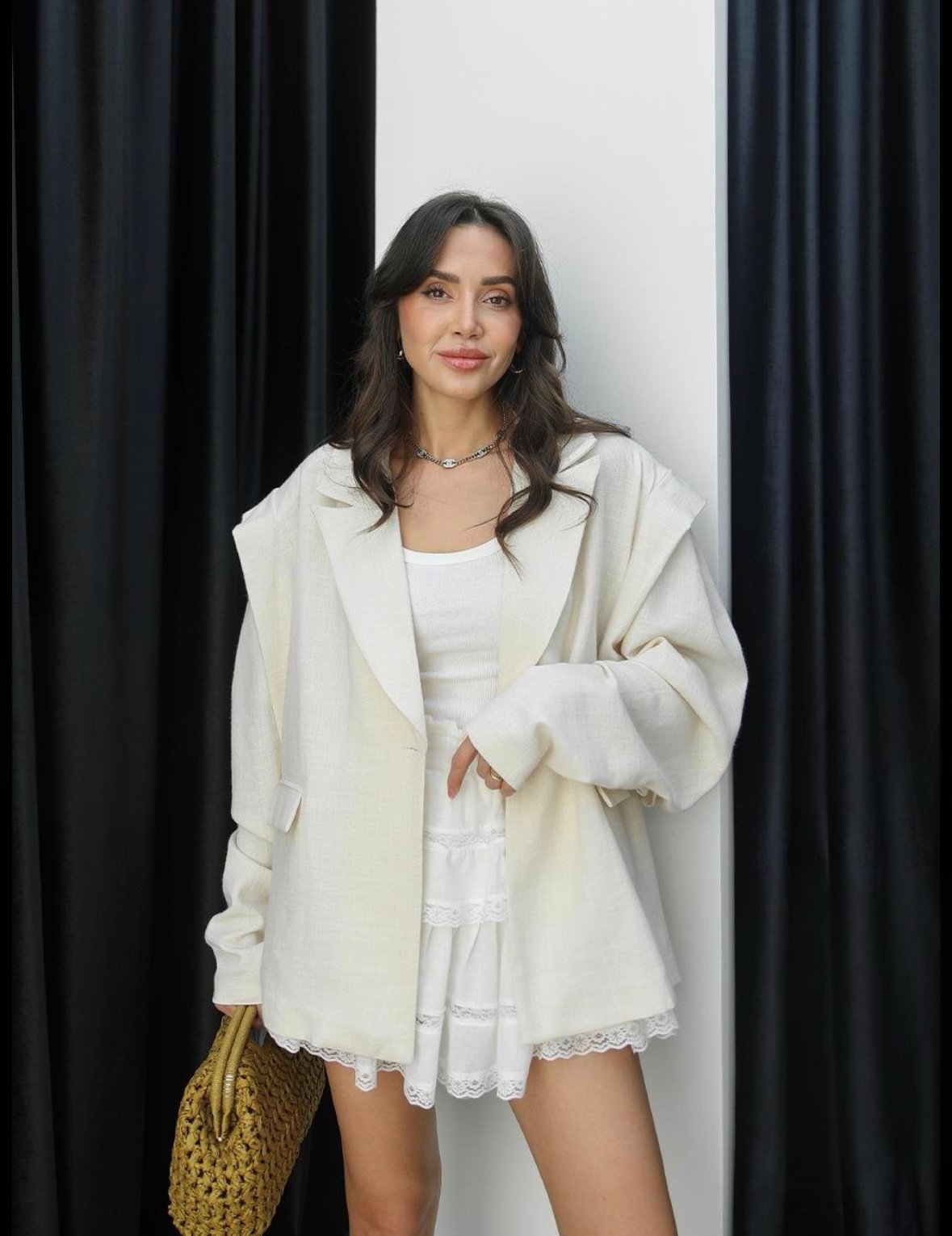 Tailored Linen blazer