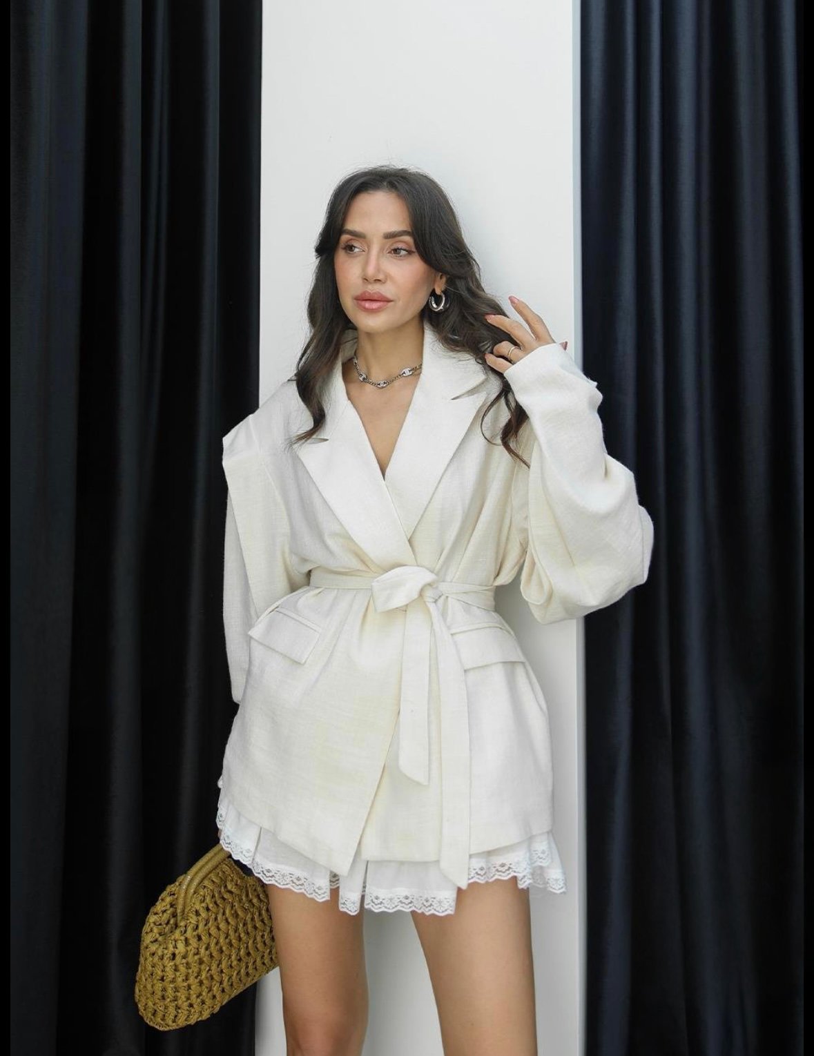Tailored Linen blazer