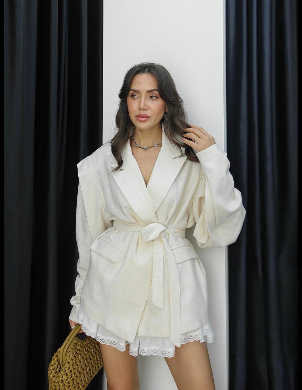 Tailored Linen blazer