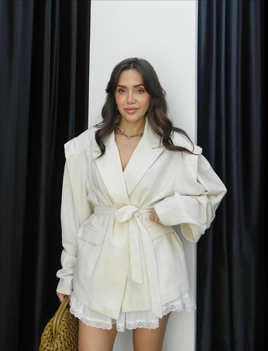 Tailored Linen blazer