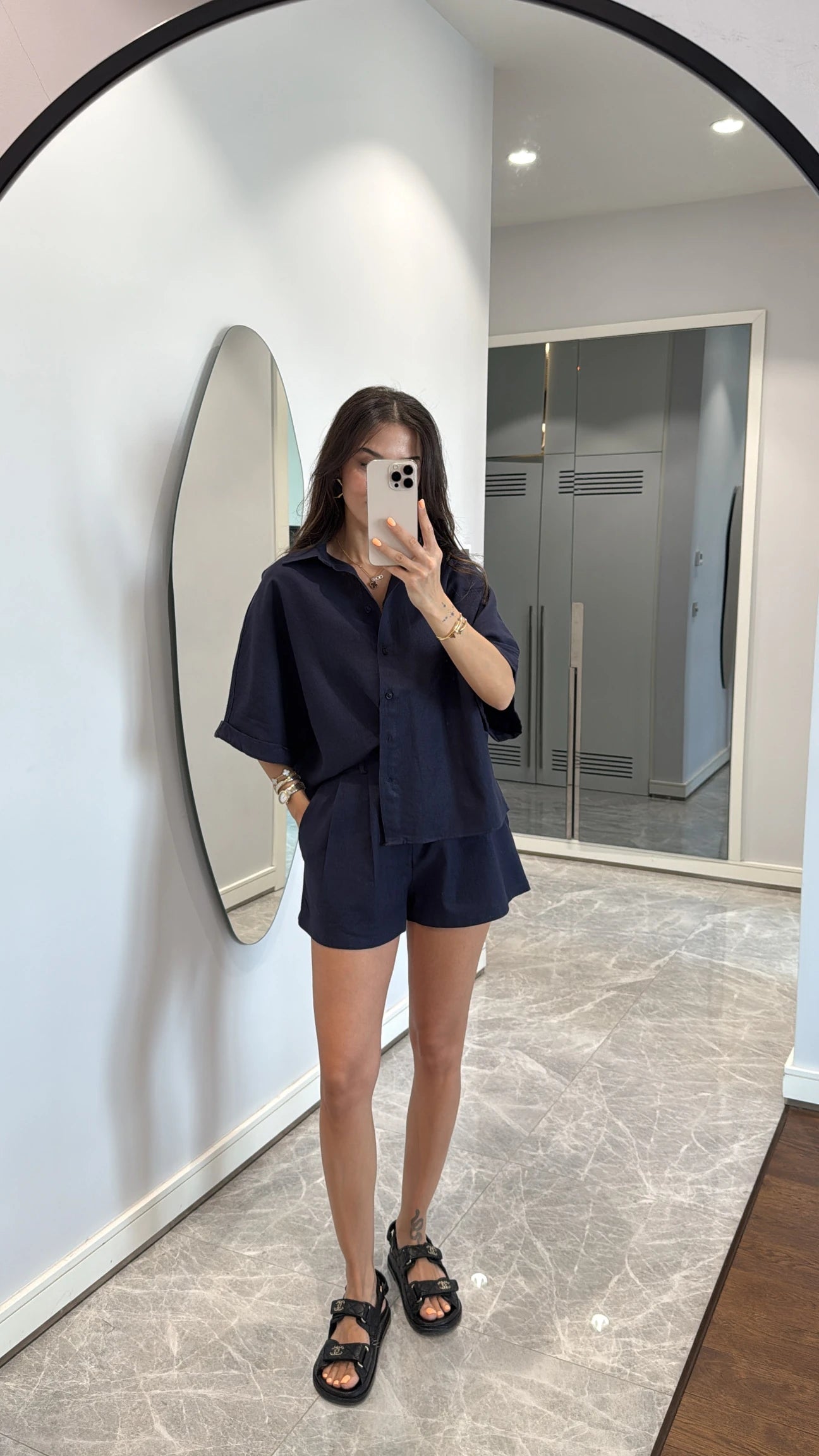 Linen Blend Co-ord Set