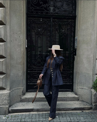 Denim Suit Set