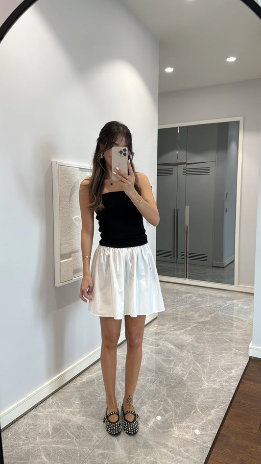 Black&White Mini Dress